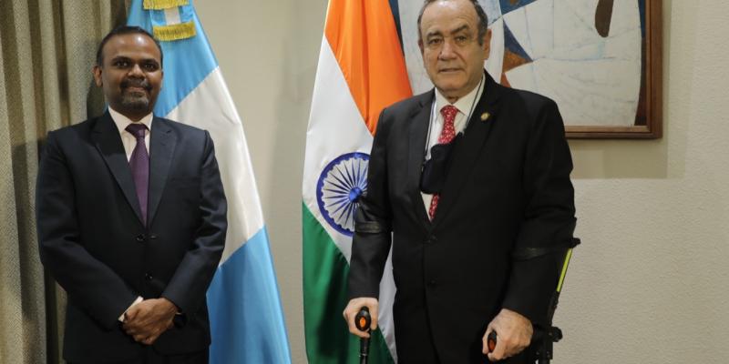 Presidente Alejandro Giammattei 