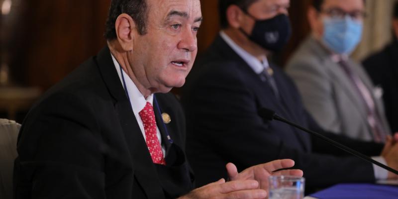 Presidente Alejandro Giammattei 