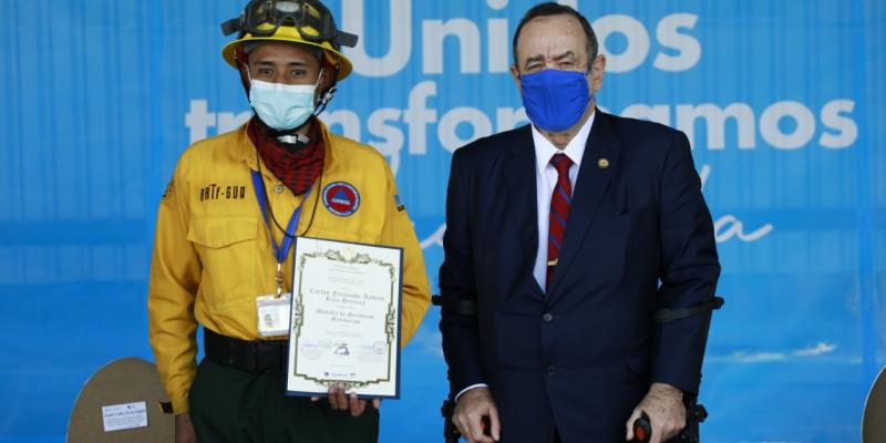 Presidente Alejandro Giammattei 