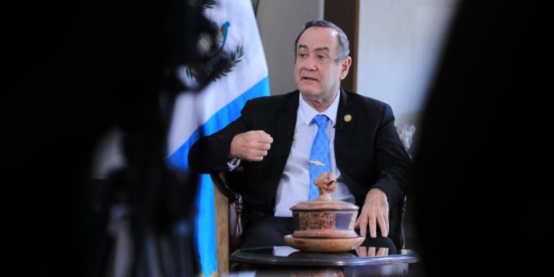 Presidente Alejandro Giammattei 