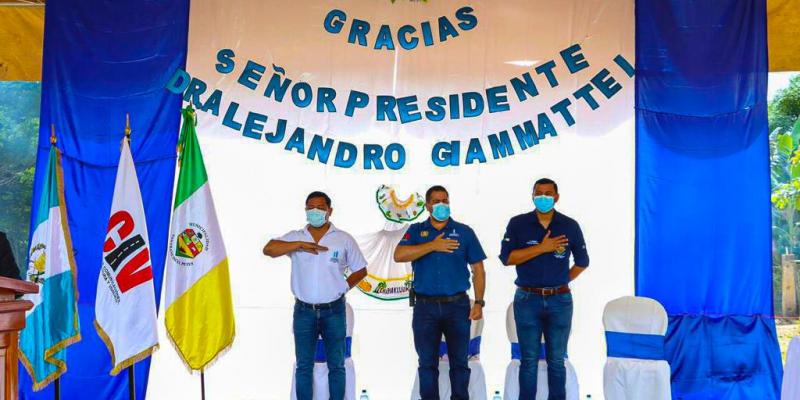  Inicio de obra “Mejoramiento Carretera RD-PET-07 de intersección RD-PET- 15 km 469.6 - Cooperativa Nueva Guatemala, Tecún Umán km 508.40, San Francisco, Petén”