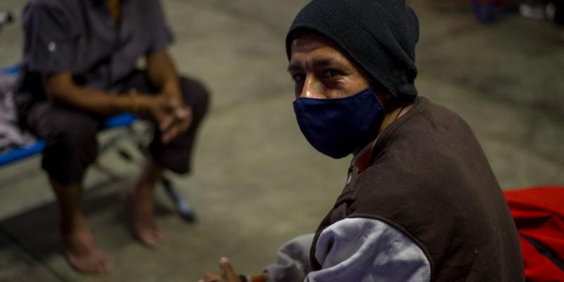 Albergue El Gallito, Guatemala, Guatemala. Foto de archivo.