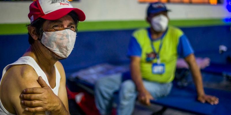 Albergue El Gallito, Guatemala, Guatemala. Foto de archivo.