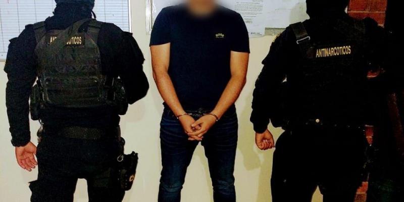 Guatemalteco solicitado por Estados Unidos es detenido por vínculos con narcotráfico