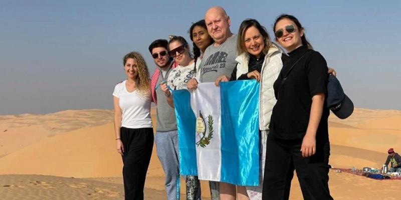 Guatemaltecos concluyen residencia artística de un mes en Emiratos Árabes Unidos