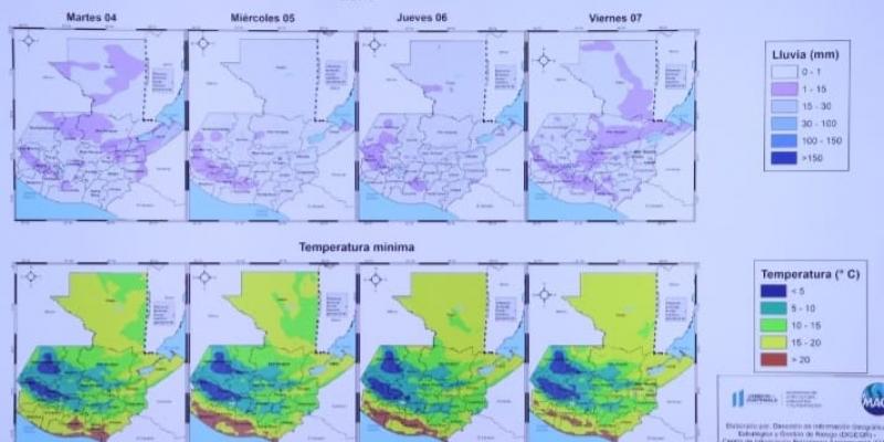 No se reportan daños en cultivos por lluvias en Izabal 