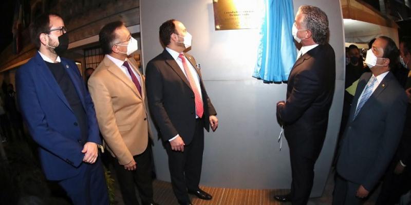 Canciller Pedro Brolo Vila inaugura Consulado Honorario en Toluca, México