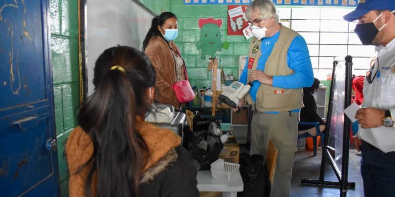 Quinta Brigada de Infantería "Mariscal Gregorio Solares" apoyó una jornada oftalmológica
