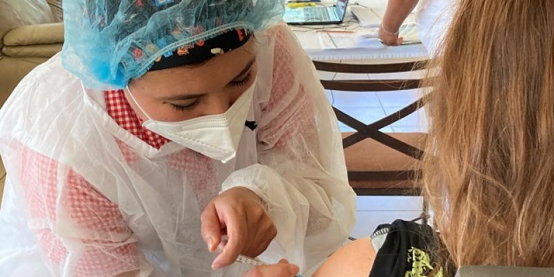 Minex efectúa nueva jornada de vacunación contra el COVID-19