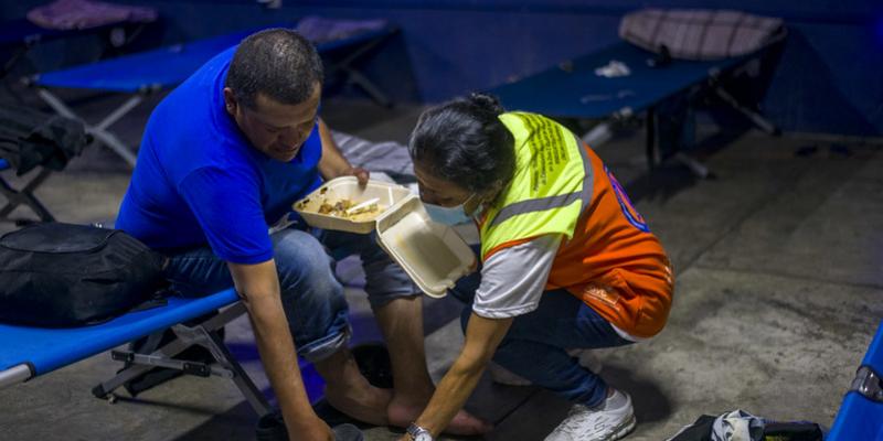 Albergue El Gallito, Guatemala, Guatemala. Foto de archivo.