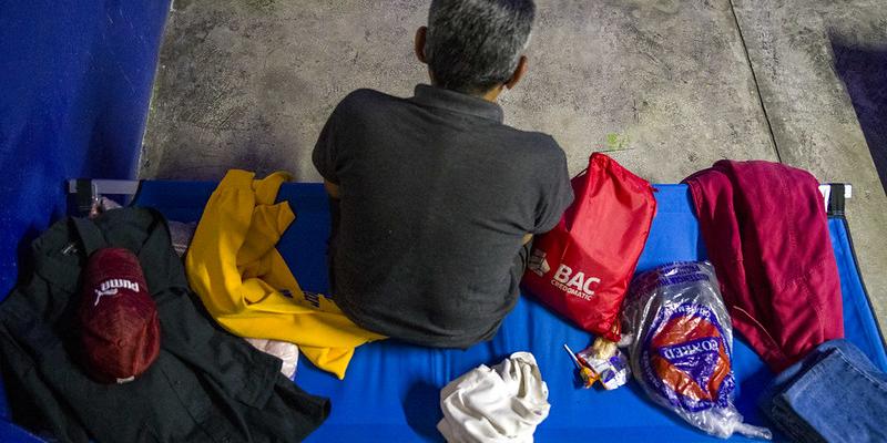 Albergue El Gallito, Guatemala, Guatemala. Foto de archivo.