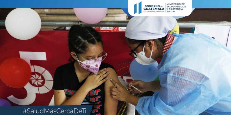 El MSPAS trabaja para ampliar la cobertura de vacunación contra COVID-19