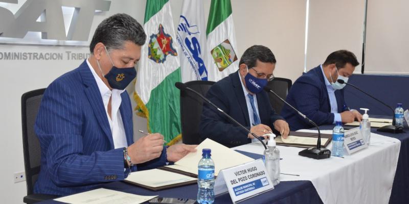 SAT y municipalidades de Jutiapa y Antigua Guatemala 