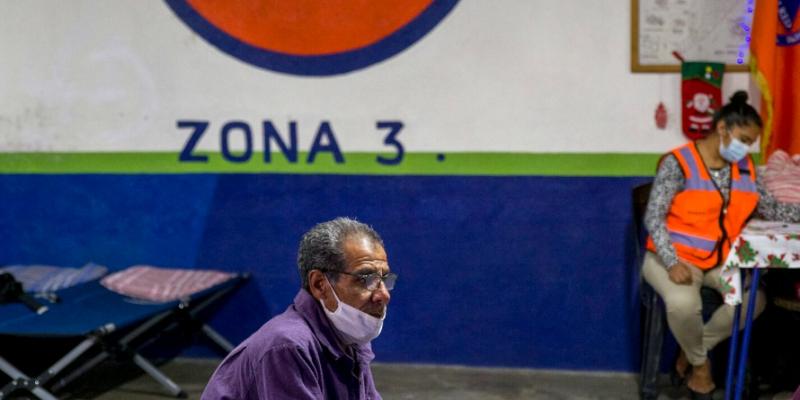 Albergue El Gallito, Guatemala, Guatemala. Foto de archivo.