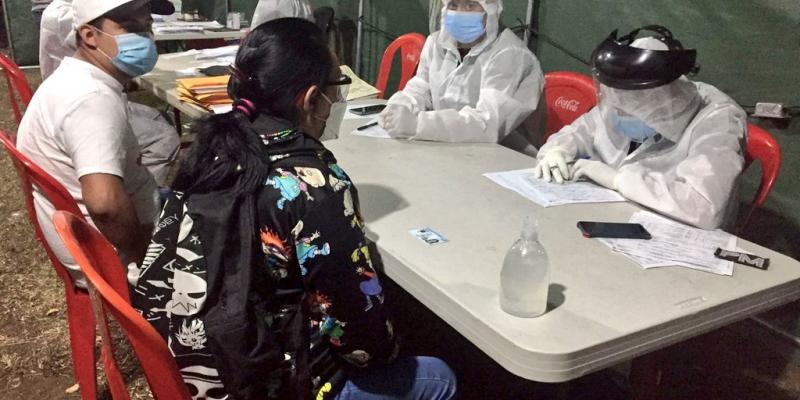 Ejército de Guatemala practicó más de dos mil pruebas de detección de COVID-19 durante el fin de semana