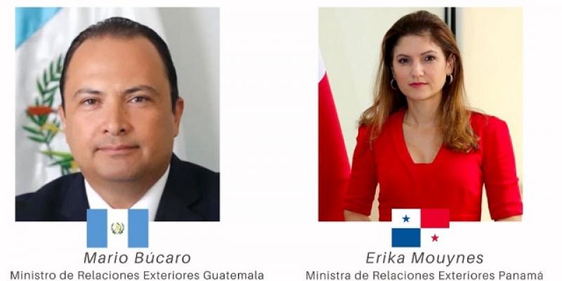 Cancilleres de Guatemala y Panamá abordan temas de seguridad, migración y desarrollo