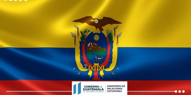 Bandera Ecuador