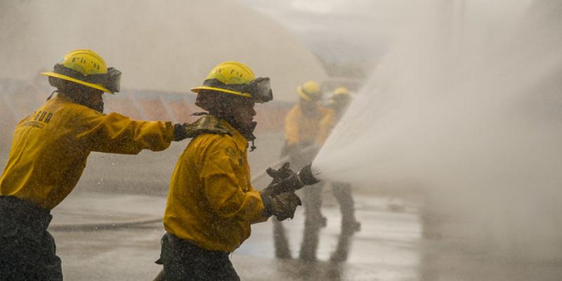 Brigada de Respuesta a Incendios Forestales –BRIF/GUA- de la CONRED está preparada para atender siniestros a nivel nacional. Foto de archivo.