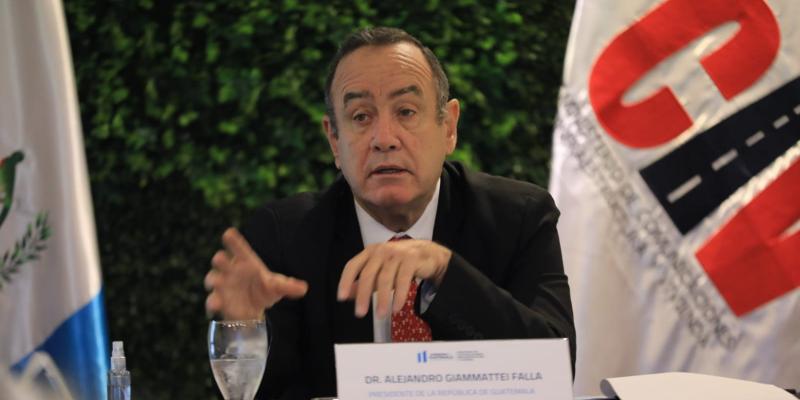 Presidente Alejandro Giammattei 