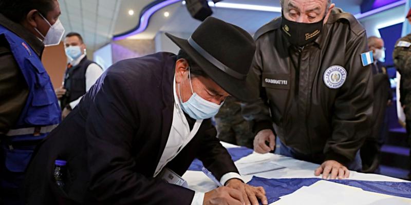 Presidente Alejandro Giammattei 