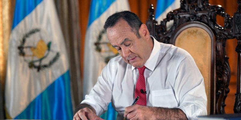 Presidente Giammattei 