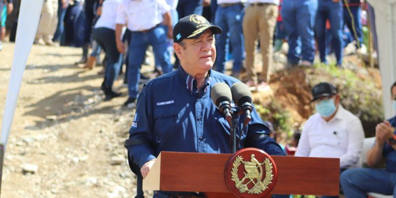 Presidente Alejandro Giammattei 