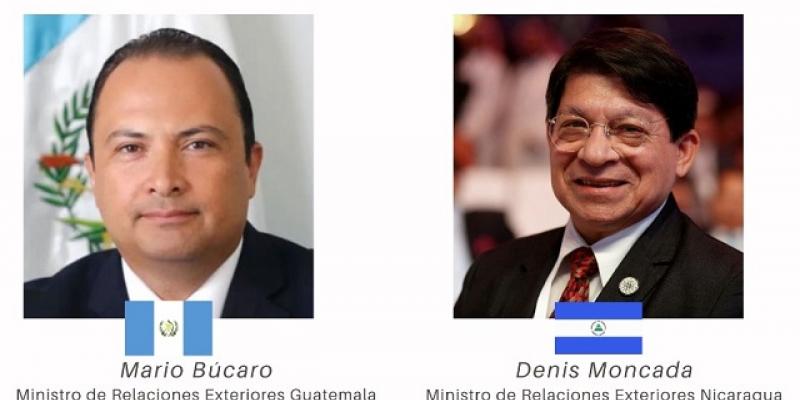 Guatemala y Nicaragua reafirman compromiso de colaborar en temas bilaterales de prioridad