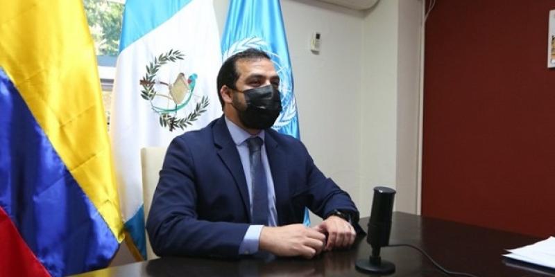 Vicecanciller Eduardo Hernández