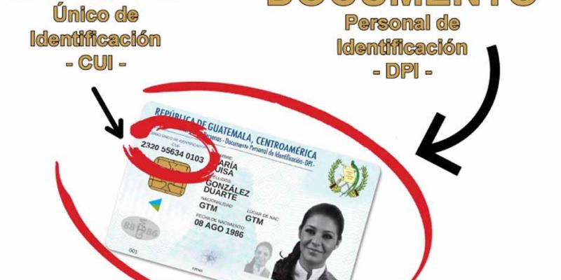 ¿CUI O DPI, PARA QUÉ SIRVE? 