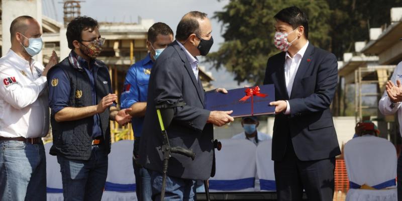 Presidente Alejandro Giammattei 