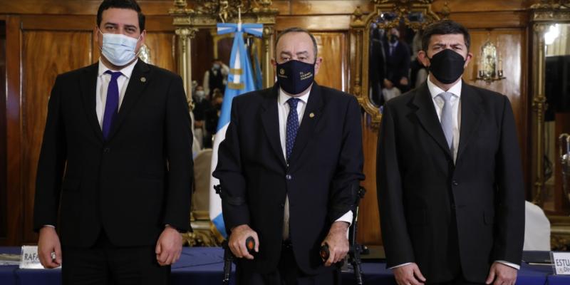 Presidente Alejandro Giammattei 