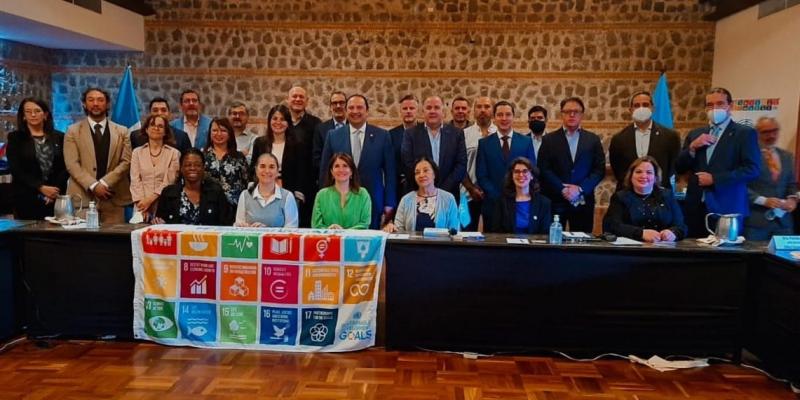 Canciller Mario Búcaro participa en reunión para abordar estrategias del Sistema de Naciones Unidas en Guatemala 