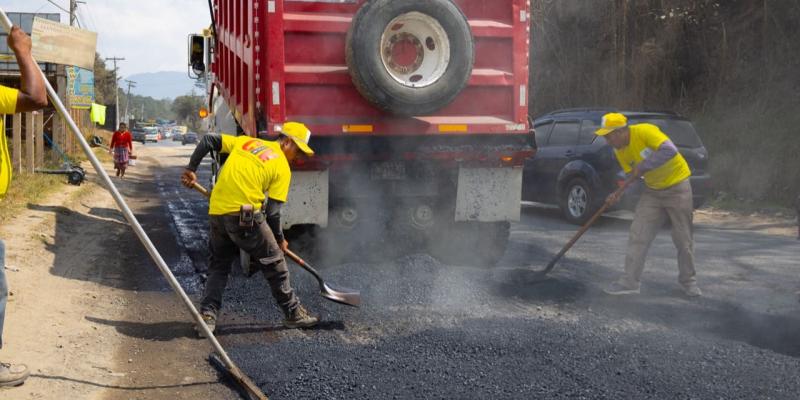  Inicio de trabajos de Reposición Tramo: Zunil – Las Rosas, Quetzaltenango