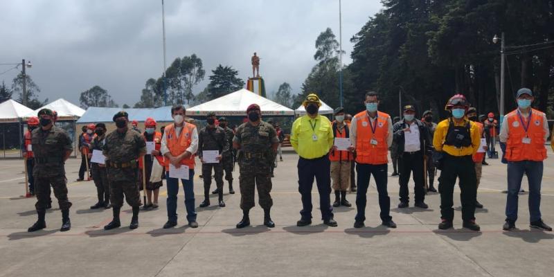 Clausura del curso Técnicas Básicas para el Control de Incendios Forestales,