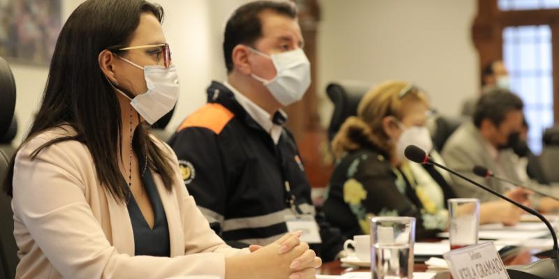 Secretaria de SEGEPLAN, Keila Gramajo participa en la primera reunión del Consejo de Cambio Climático