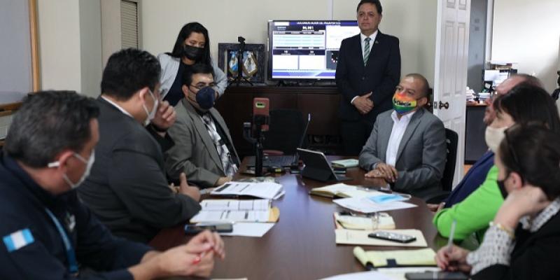 Minex, IGM y RENAP atienden reunión de diputado Aldo Dávila sobre atención a connacionales en EE. UU.