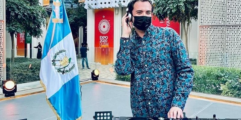 Embajada de Guatemala promueve talento de DJ nacional en Expo 2020 Dubái 