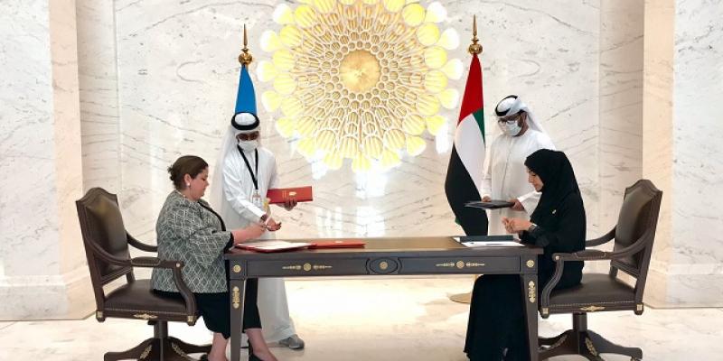 Guatemala y Emiratos Árabes Unidos acuerdan propiciar mayor acercamiento cultural y comercial 