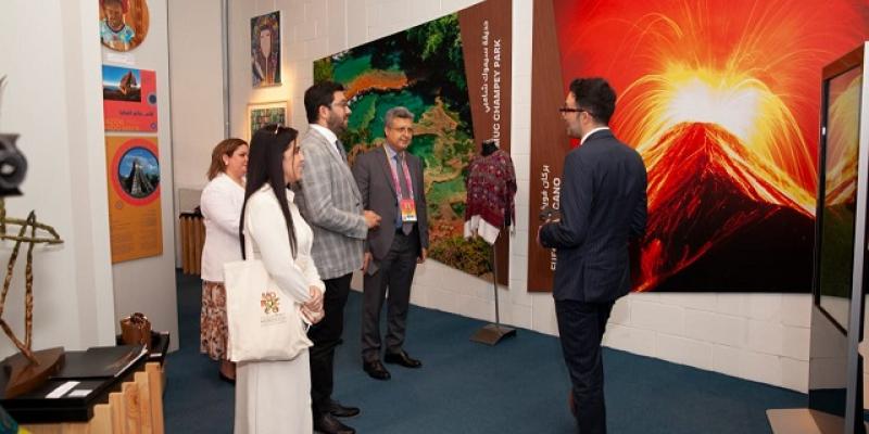 Delegaciones de Guatemala y Marruecos efectuaron visitas recíprocas a sus pabellones en la Expo 2020 Dubái 