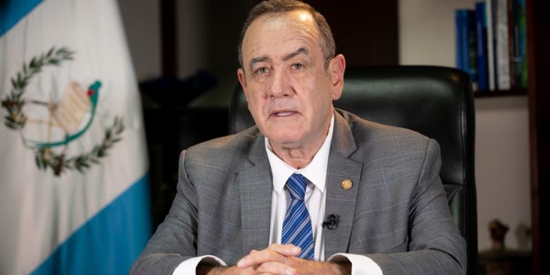 Presidente Alejandro Giammattei 