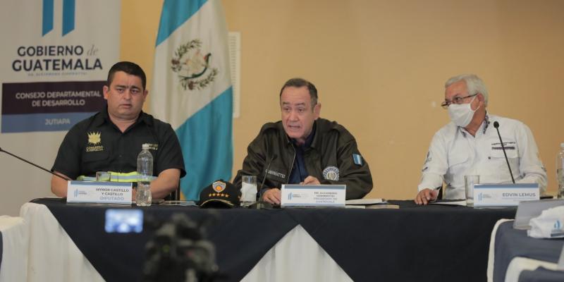 Presidente Alejandro Giammattei 