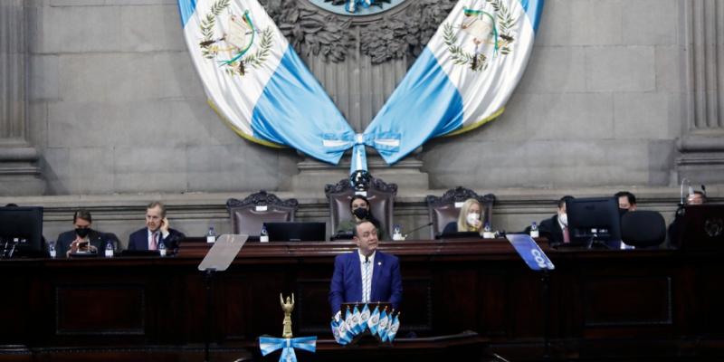 Presidente Alejandro Giammattei 