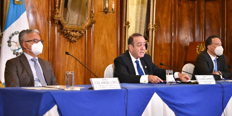 Presidente Alejandro Giammattei 