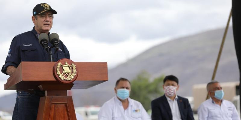 Presidente Alejandro Giammattei 