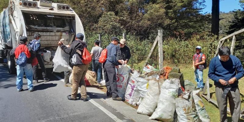 San Pedro Sacatepéquez, San Marcos se une para eliminar la contaminación