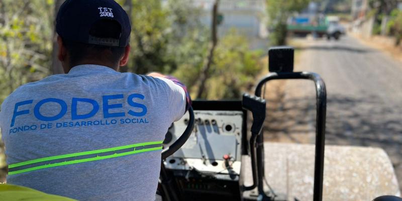 Fodes mejora camino en San Marcos