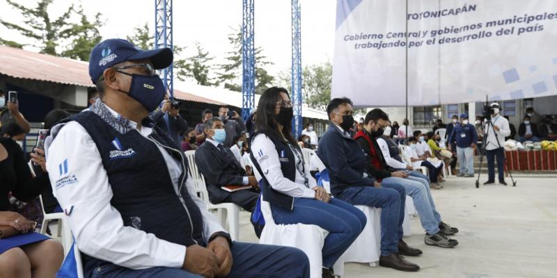 Secretaria de SEGEPLAN, Keila Gramajo participa en la Gira Presidencial 2022 en Totonicapán 