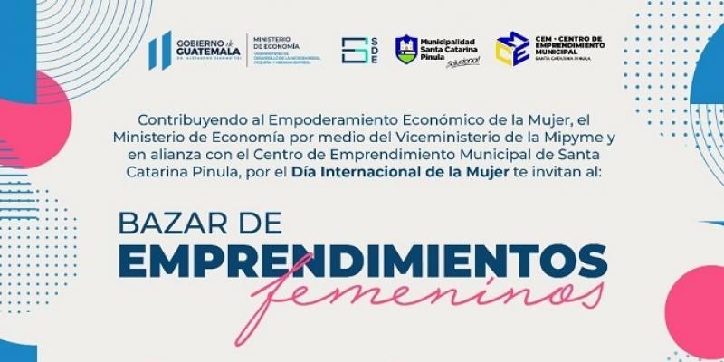 Este bazar se llevará a cabo en Santa Catarina Pinula