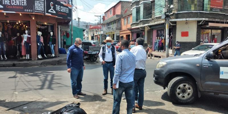 MARN continúa con apoyo técnico a Quetzaltenango por problemática de desechos sólidos