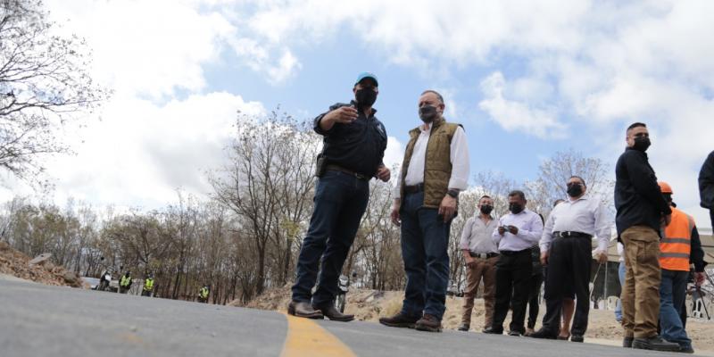 Tramo carretero facilita trabajo antinarcótico